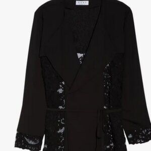 The Syrin Lace Back Trench Coat by Elvi